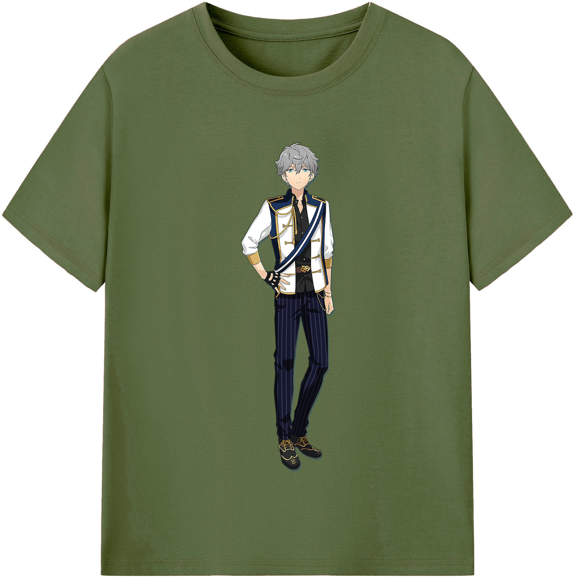 （画像用） あんさんぶるスターズ! Ensemble Stars 綿100％半袖Tシャツ（フロントプリント）
